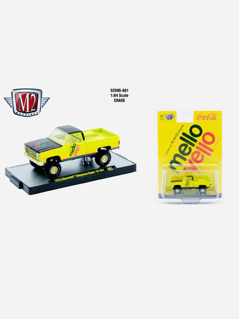 M2 Machines Mello Yello 1973 Chevrolet Cheyenne Super 10
